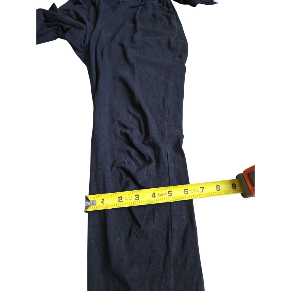 Nooworks Magic Cuit Black Cotton Lycra Sleeveless Button Front Jumpsuit XS - Picture 7 of 14